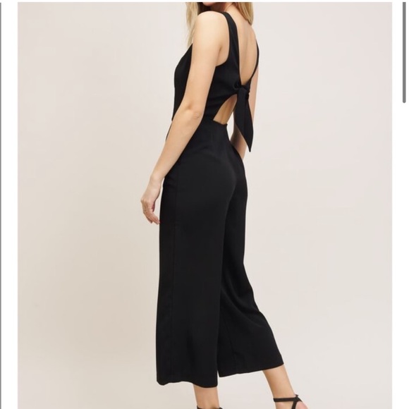 The Dakota Tie Back Jumpsuit - Picture 2 of 7